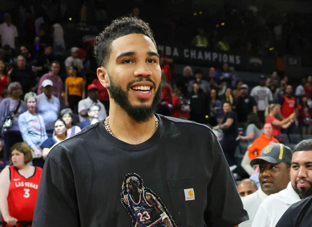 Jayson Tatum Was Once Again In The Gym With Celtics Legend