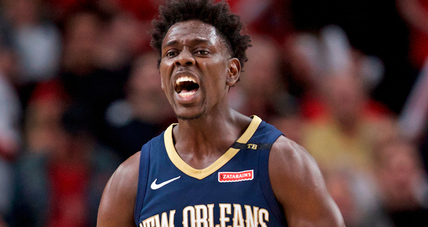 Jrue Holiday Wins 19-20 Twyman-Stokes Teammate Of The Year Award